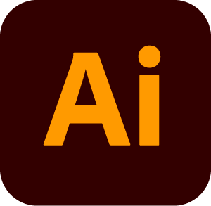 Illustrator logo – gebruikt voor iconen en visuele stijl Fribs